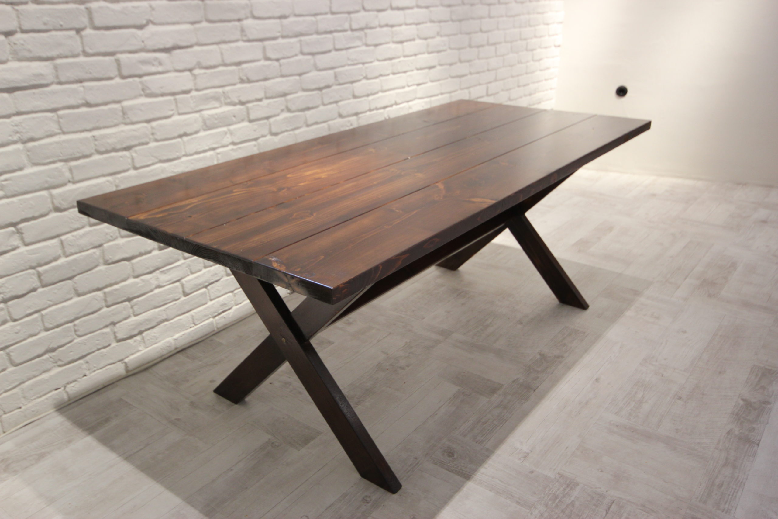 Dark Pine Table (1) | Φτιάχτο Μόνος σου